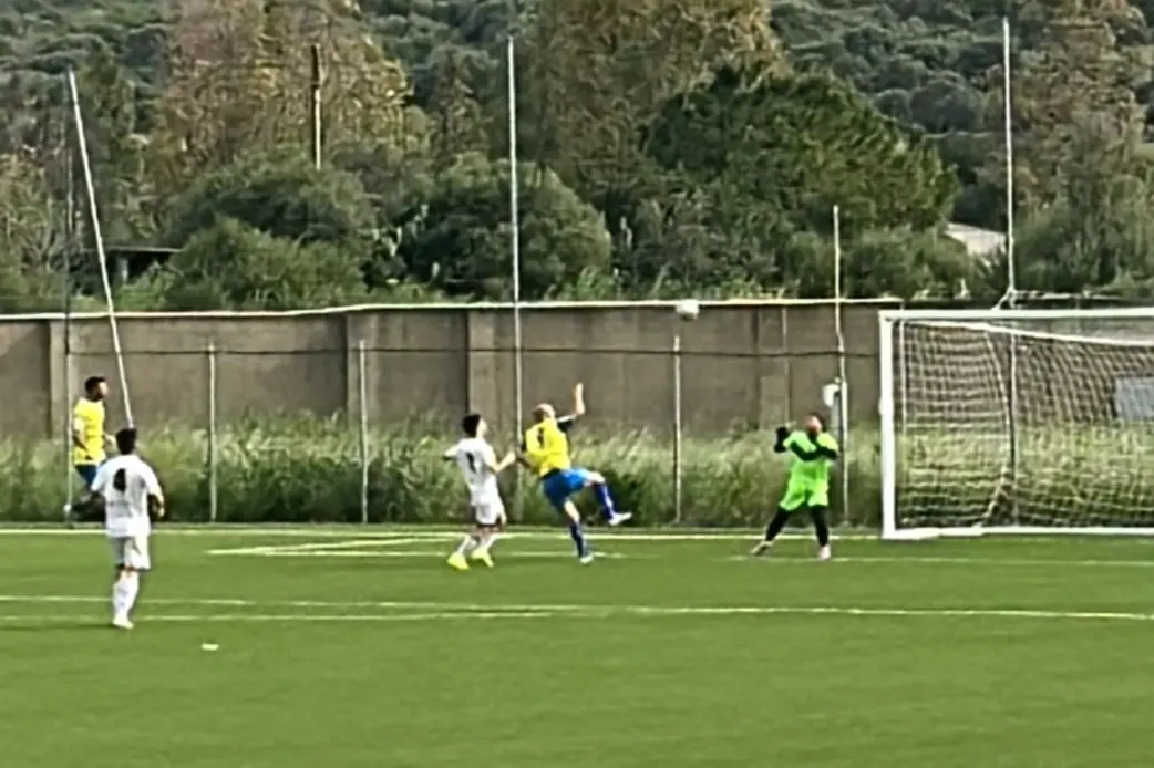 Un gol dell'Antiochense (foto a. s.)