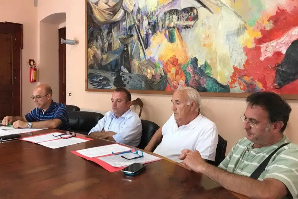 Il sindaco e gli assessori presentano il Settembre oristanese