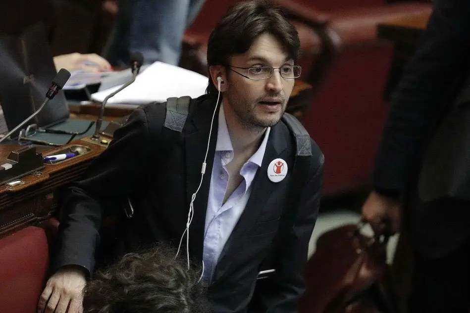 Matteo Dall'Osso alla Camera in un'immagine del 2013 (Ansa)