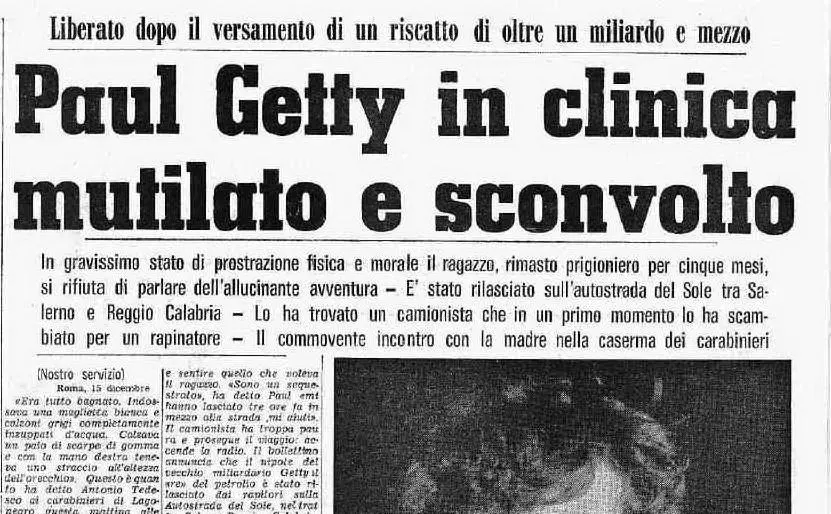 La notizia sulle pagine de L'Unione Sarda