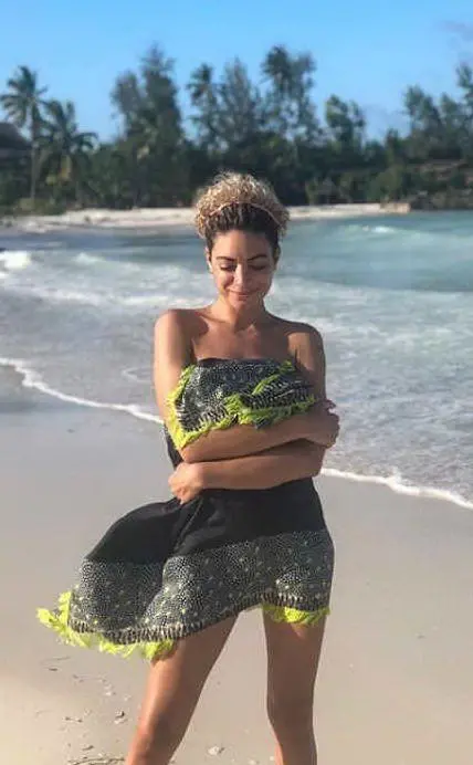 Elodie a Zanzibar (Instagram)