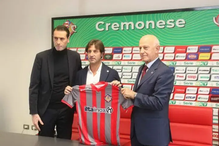 La presentazione di Rastelli (foto Twitter)