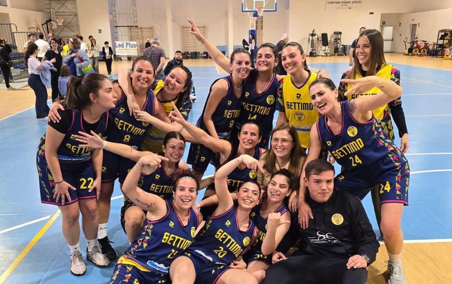 Basket MSP, il Basket Settimo si laurea campione Open Femminile