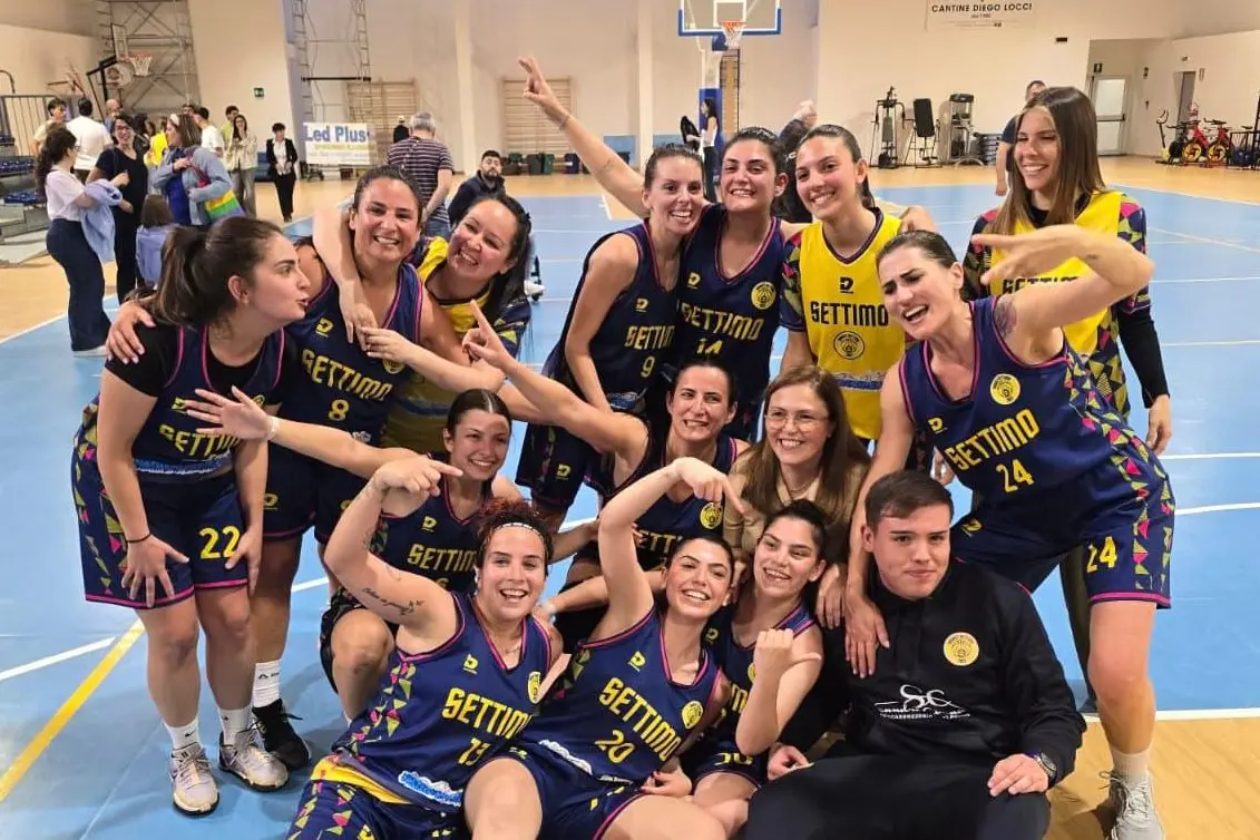 Foto concessa dal Basket Settimo