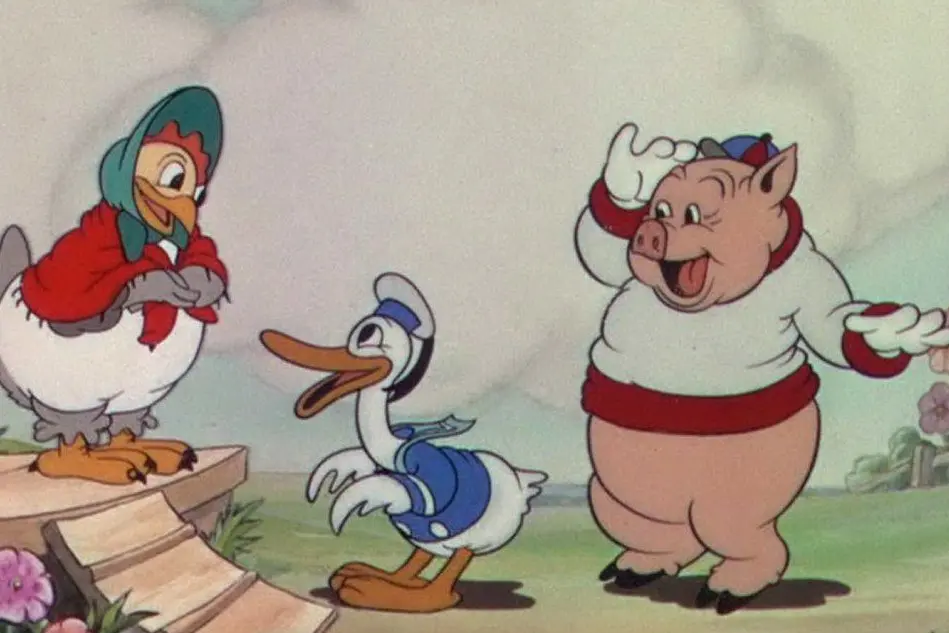 #AccaddeOggi: 9 giugno 1934, Paperino compare per la prima volta nel cartone animato "La gallinella saggia"
