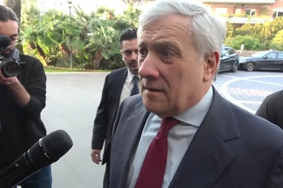 Il ministro Antonio Tajani (Ansa)