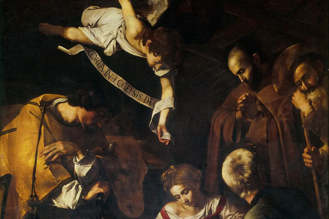 La Natività di Caravaggio trafugata 54 anni fa