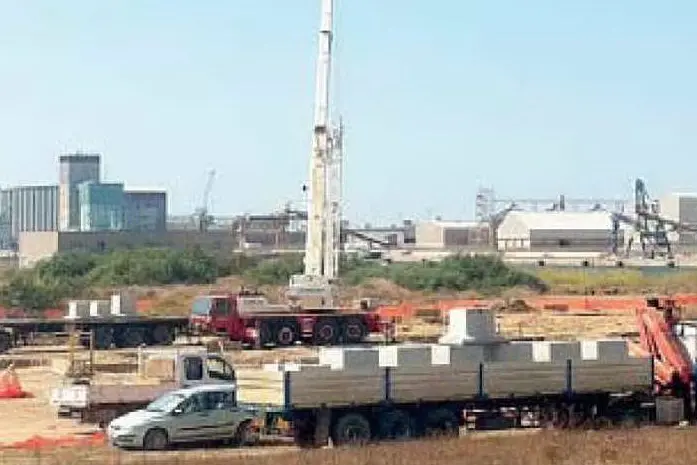 Lavori di ampliamento nello stabilimento Cellino