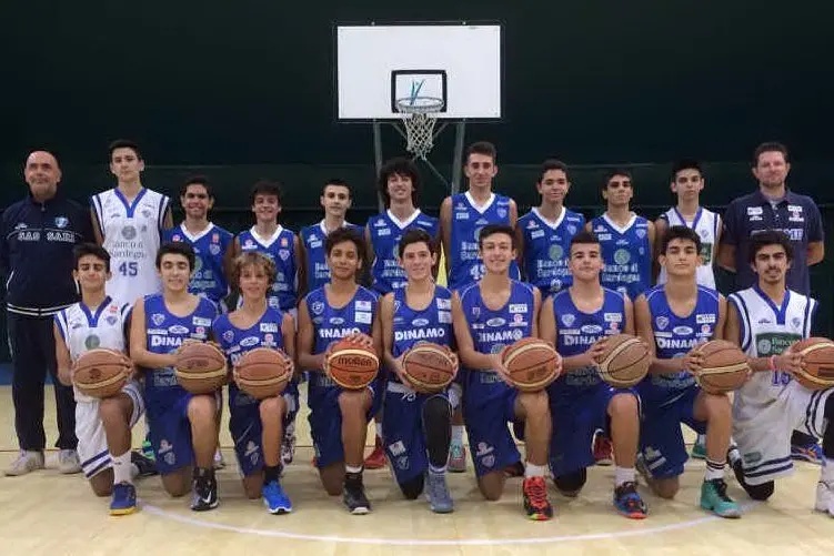 Gli Under 16 della Dinamo Sassari
