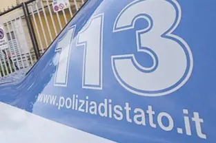 Una Volante della polizia