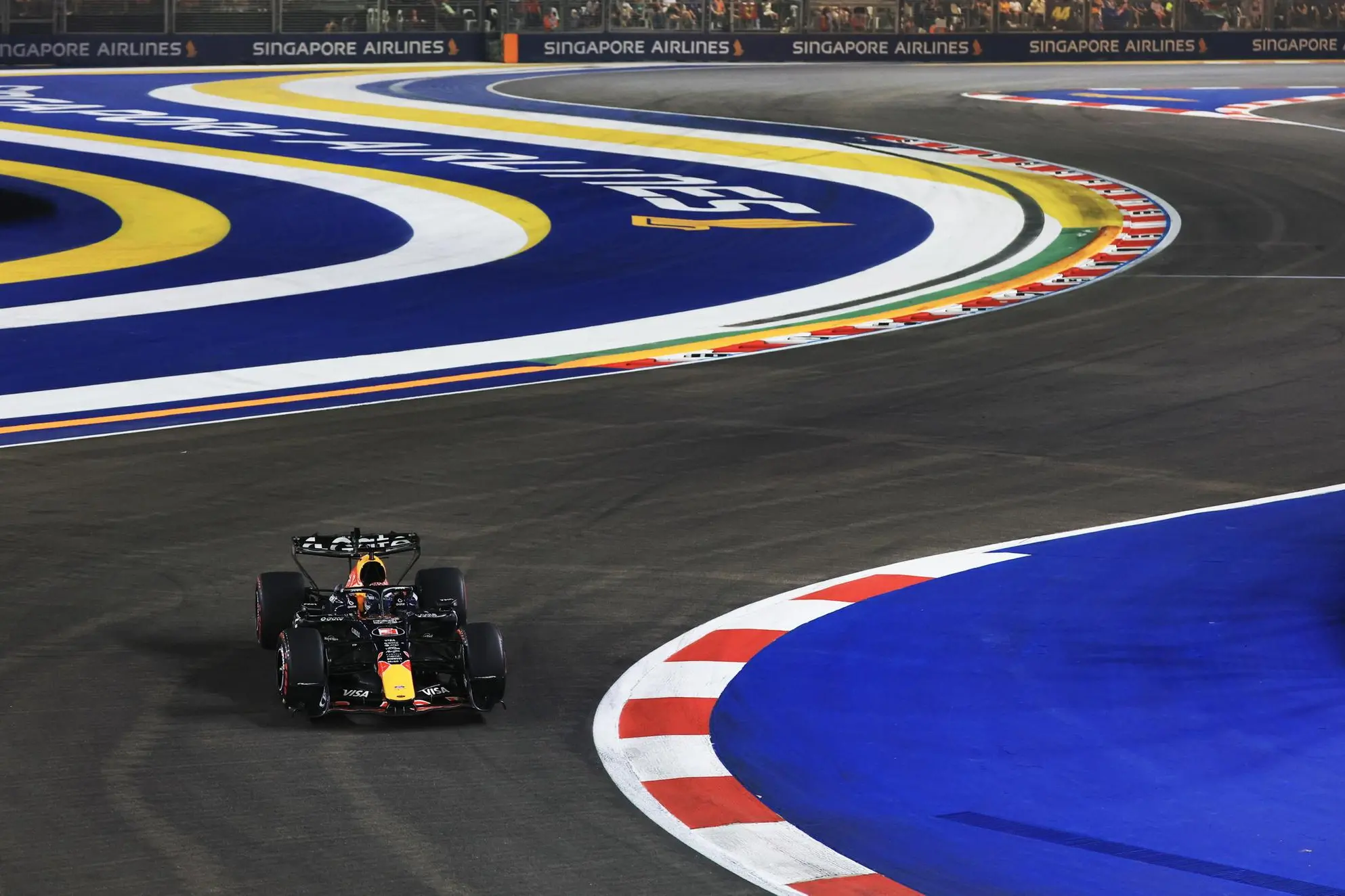Max Verstappen (foto Ansa/Epa Ismail)