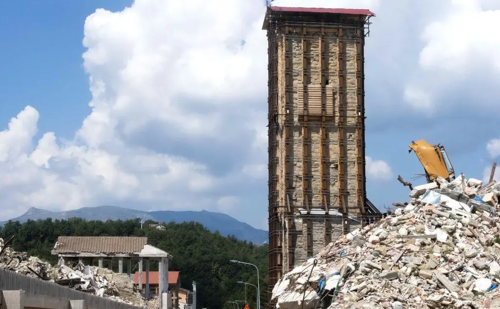 Amatrice rivive a quasi due anni dal terremoto che nel 2016 sconvolse il Centro-Italia