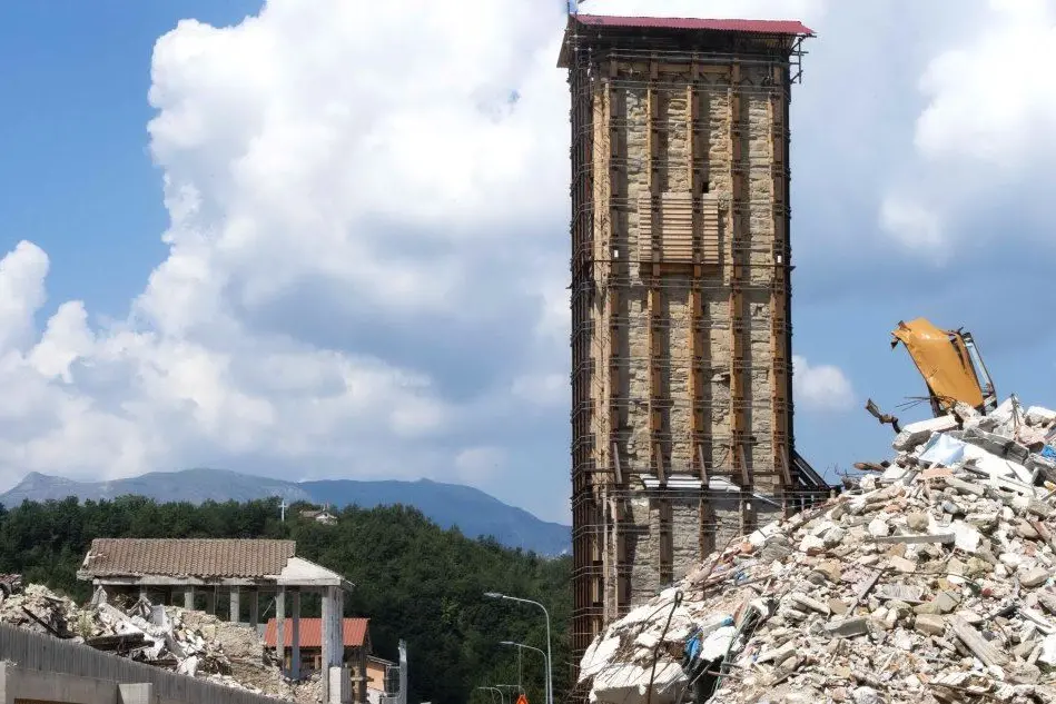 Amatrice rivive a quasi due anni dal terremoto che nel 2016 sconvolse il Centro-Italia