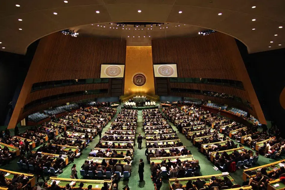 L'assemblea dell'Onu