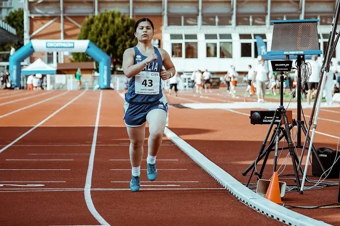 Chiara Statzu ai Down Syndrome World Championships 2022 (Ansa)