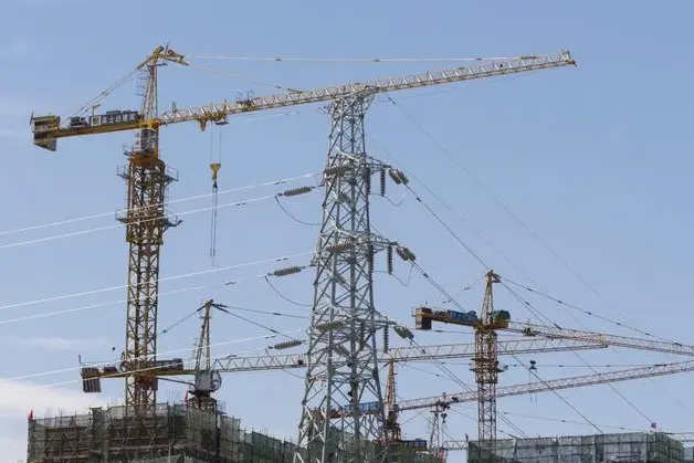 Un cantiere (foto Ansa)