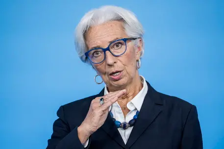 La presidente della Bce, Christine Lagarde (Ansa-Epa)