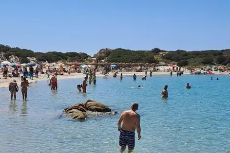 Una veduta di Punta Molentis, Villasimius, 5 giugno 2024. ANSA/ FABRIZIO FOIS