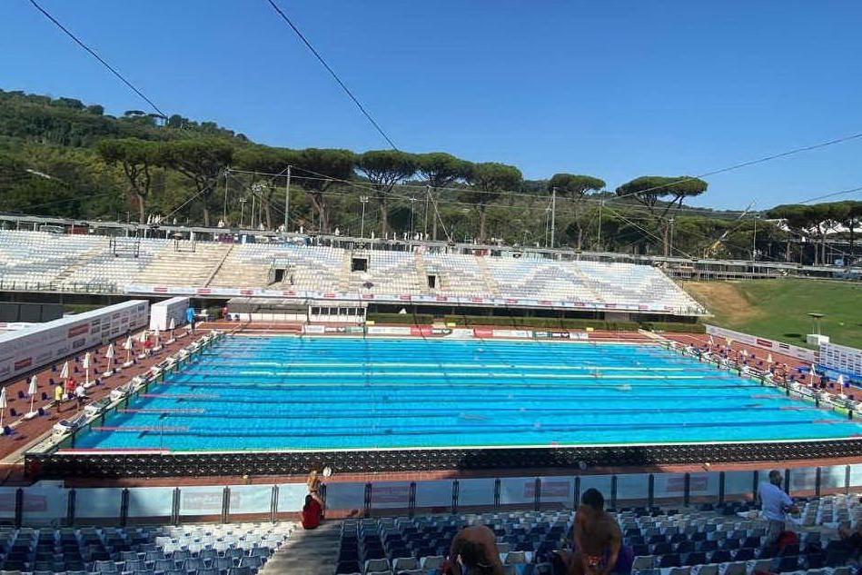 La piscina di Roma (foto concessa)