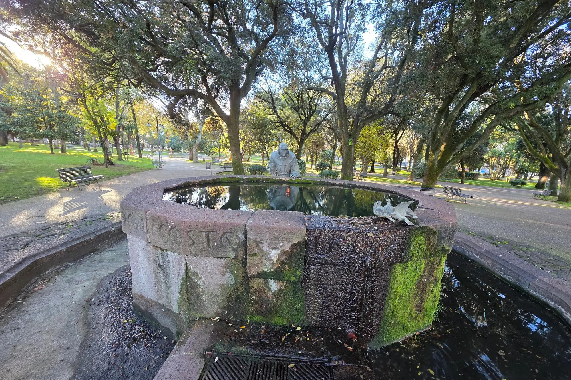La fontana di San Francesco ai Giardini Pubblici (Floris)