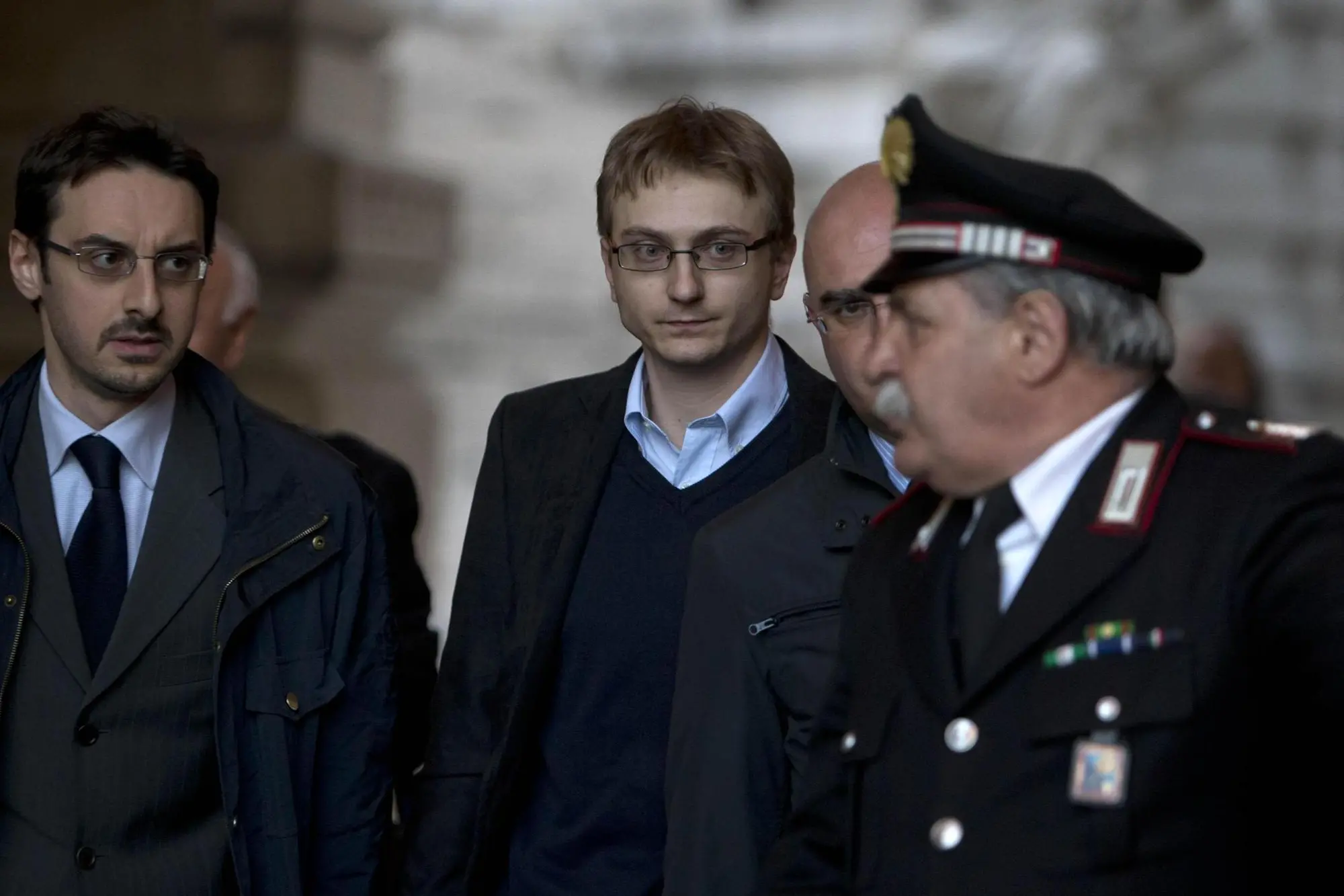Alberto Stasi, unico condannato per l'omicidio di Chiara Poggi (Ansa)