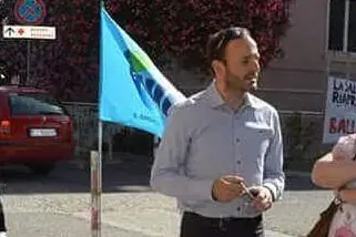 Il sindaco Luca Pilia