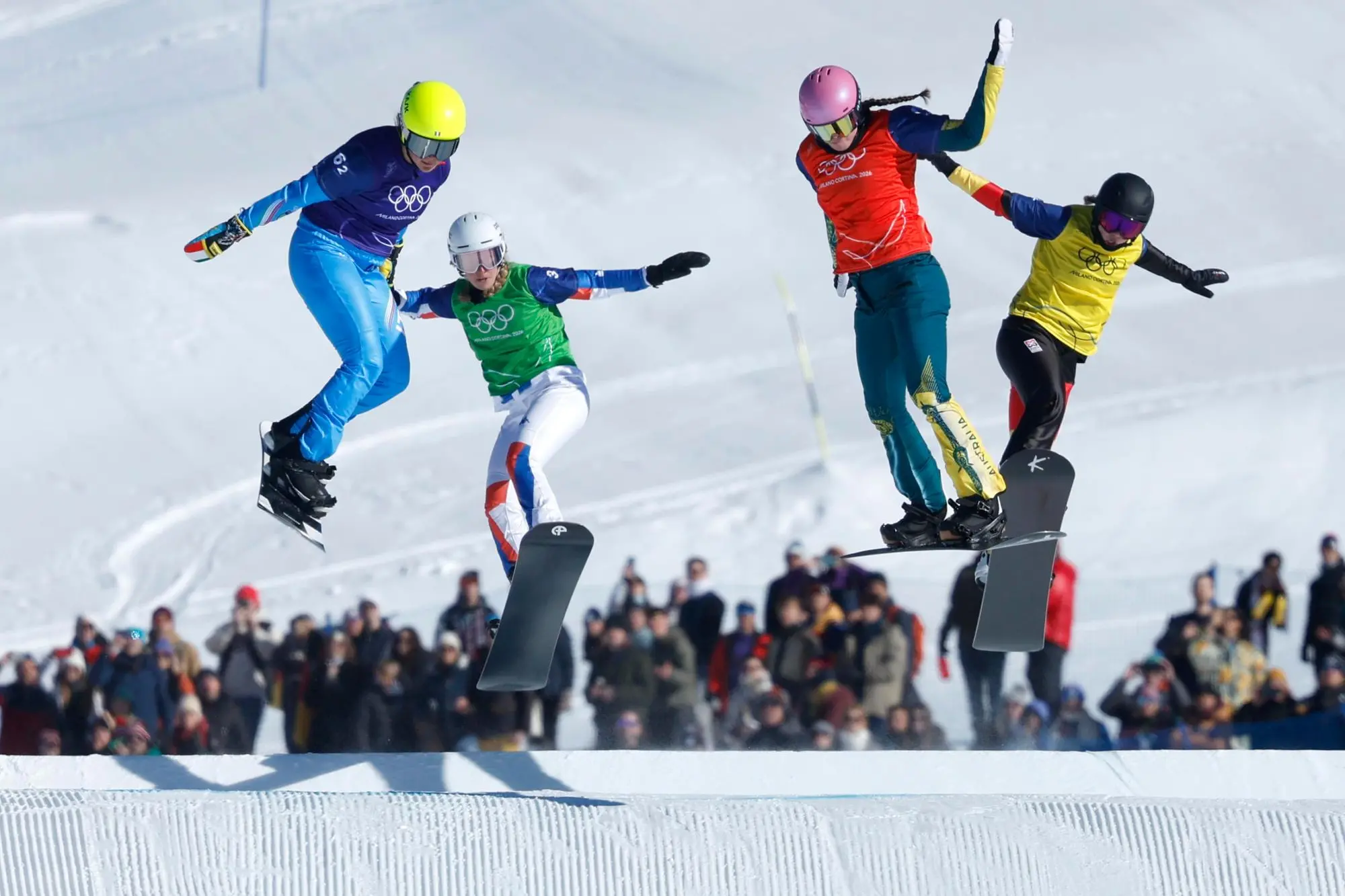 L'azzurra Michela Moioli in gara (Ansa-Epa)