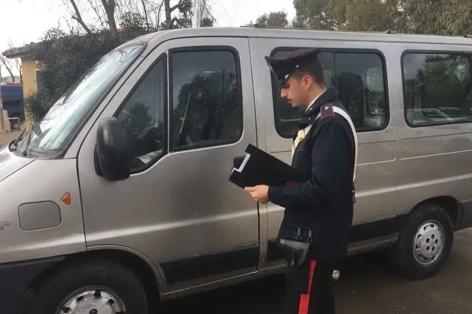 Un intervento dei carabinieri (foto concessa)