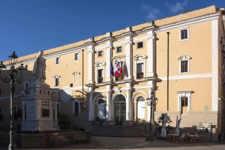 Il municipio di Oristano