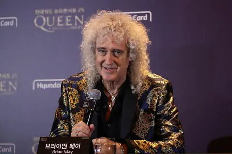 Brian May (Ansa - Epa)