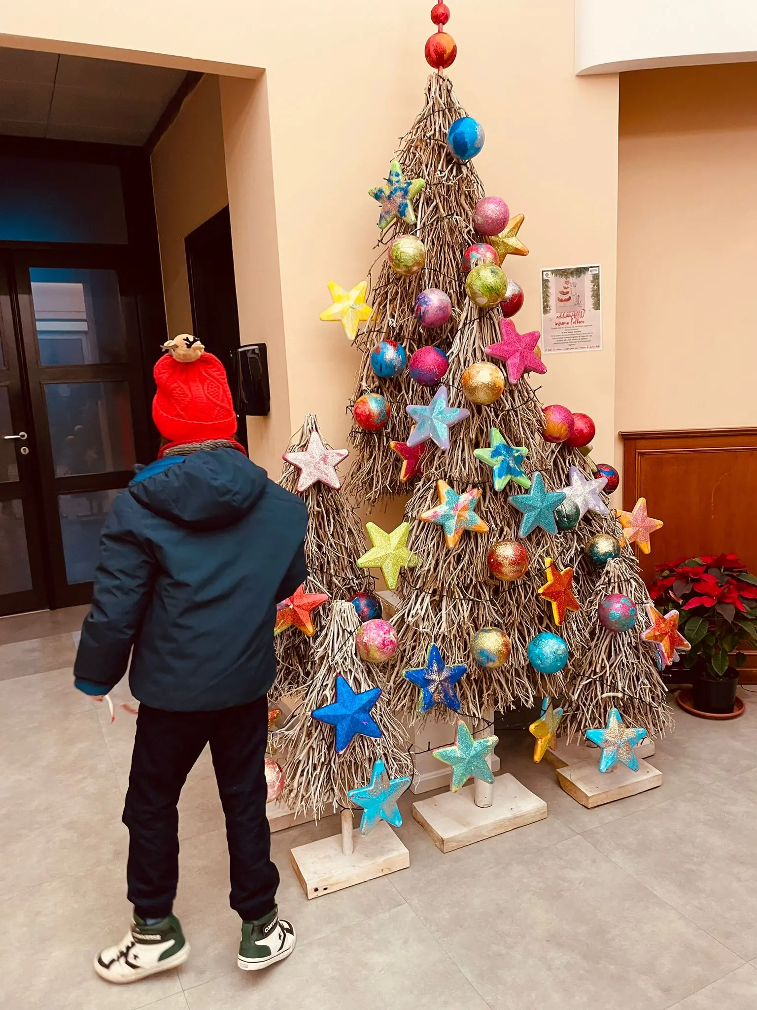 L'albero di Natale (foto Fiori)