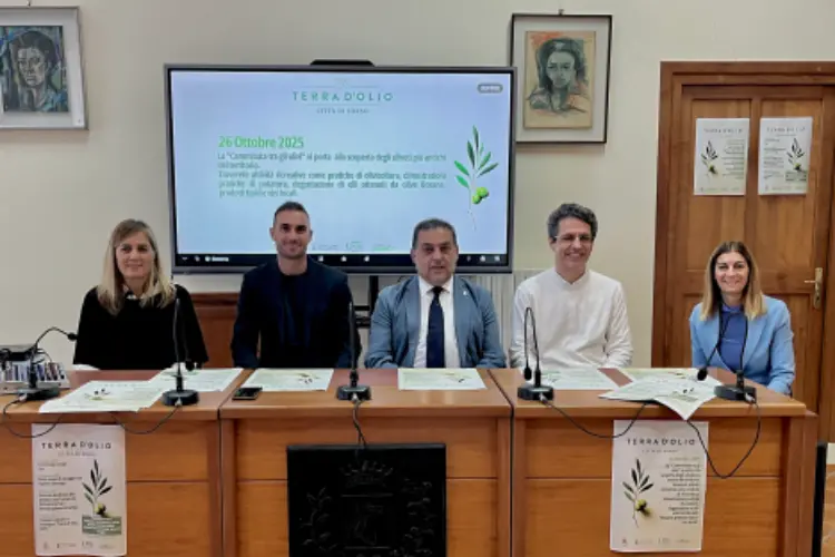 La presentazione a Sorso di Terra dell'Olio (foto concessa)