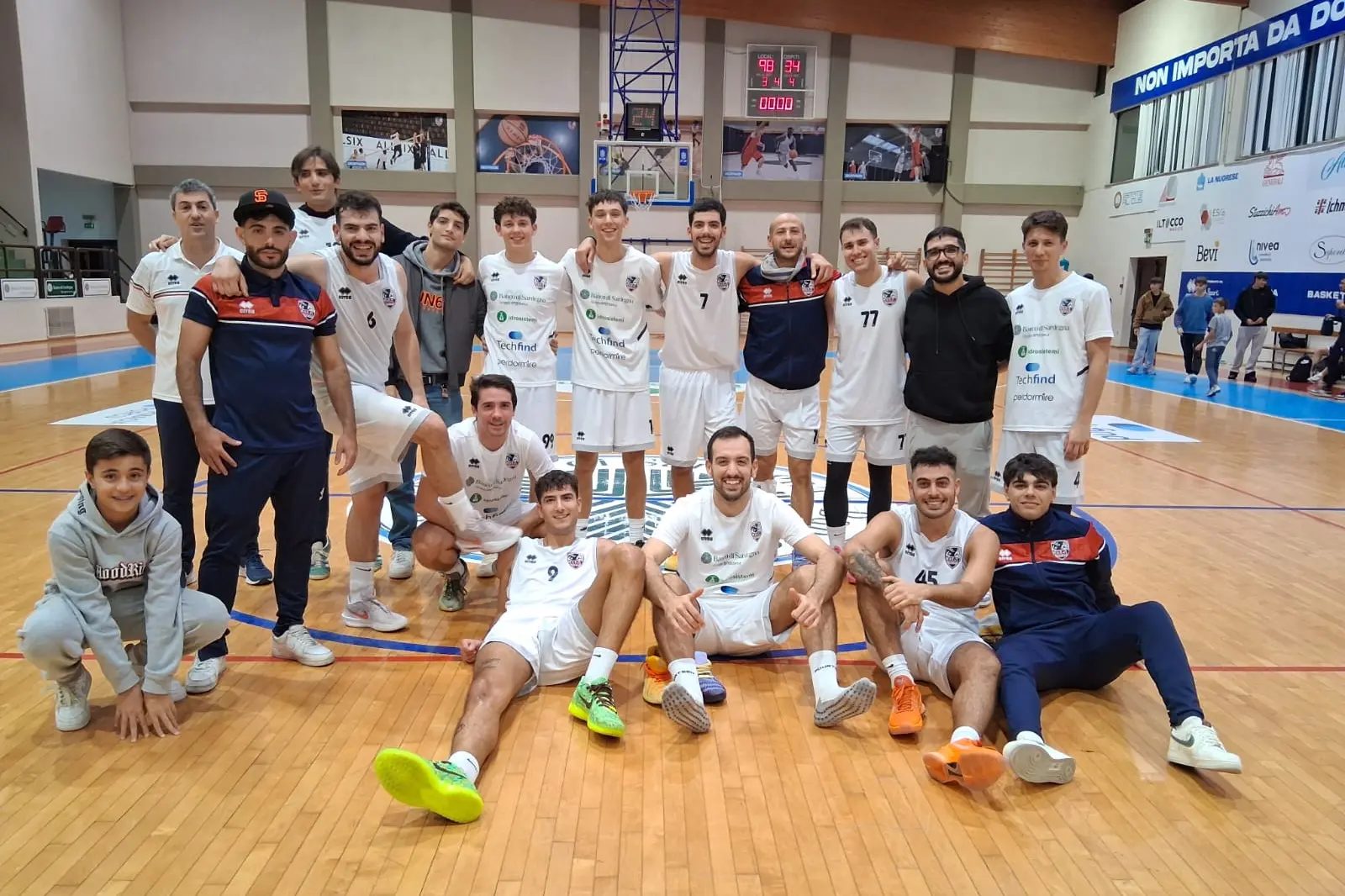 Il CUS Cagliari di Divisione Regionale 2 (foto concessa da CUS Cagliari)