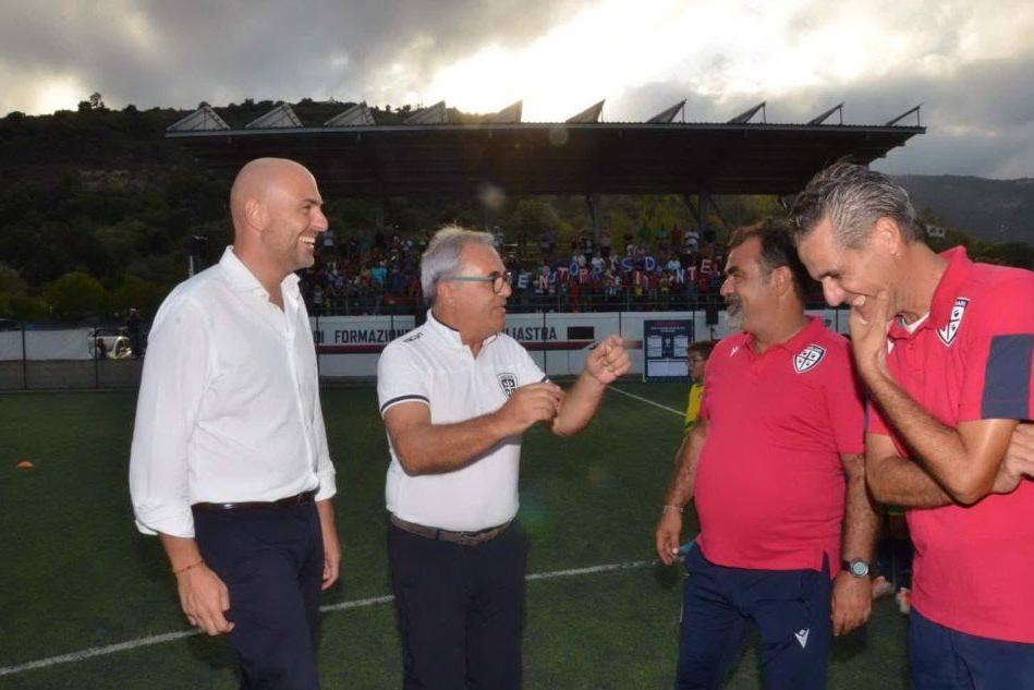 Loceri, inaugurato il centro di formazione della Cagliari Football Academy