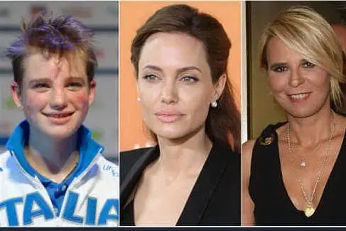 Bebe Vio, Angelina Jolie e Maria De Filippi