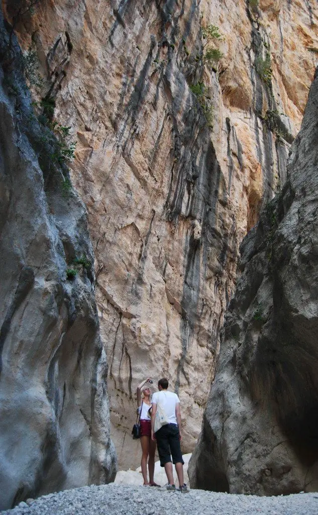 Un interno della gola di Gorropu, in territorio di Urzulei (L'Unione Sarda - Luciano Murgia)