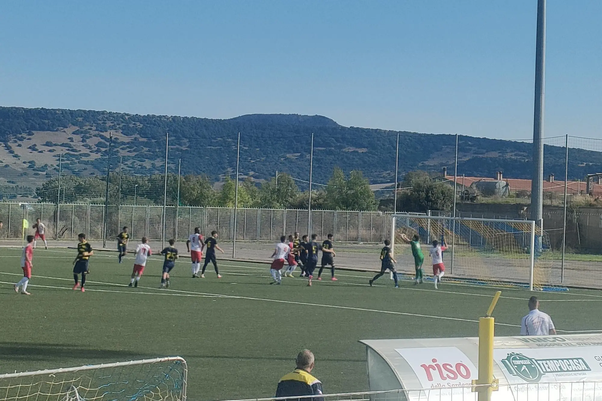 Una partita nel quale è impegnata la Freccia Parte Montis (foto di Giacomo Pala)