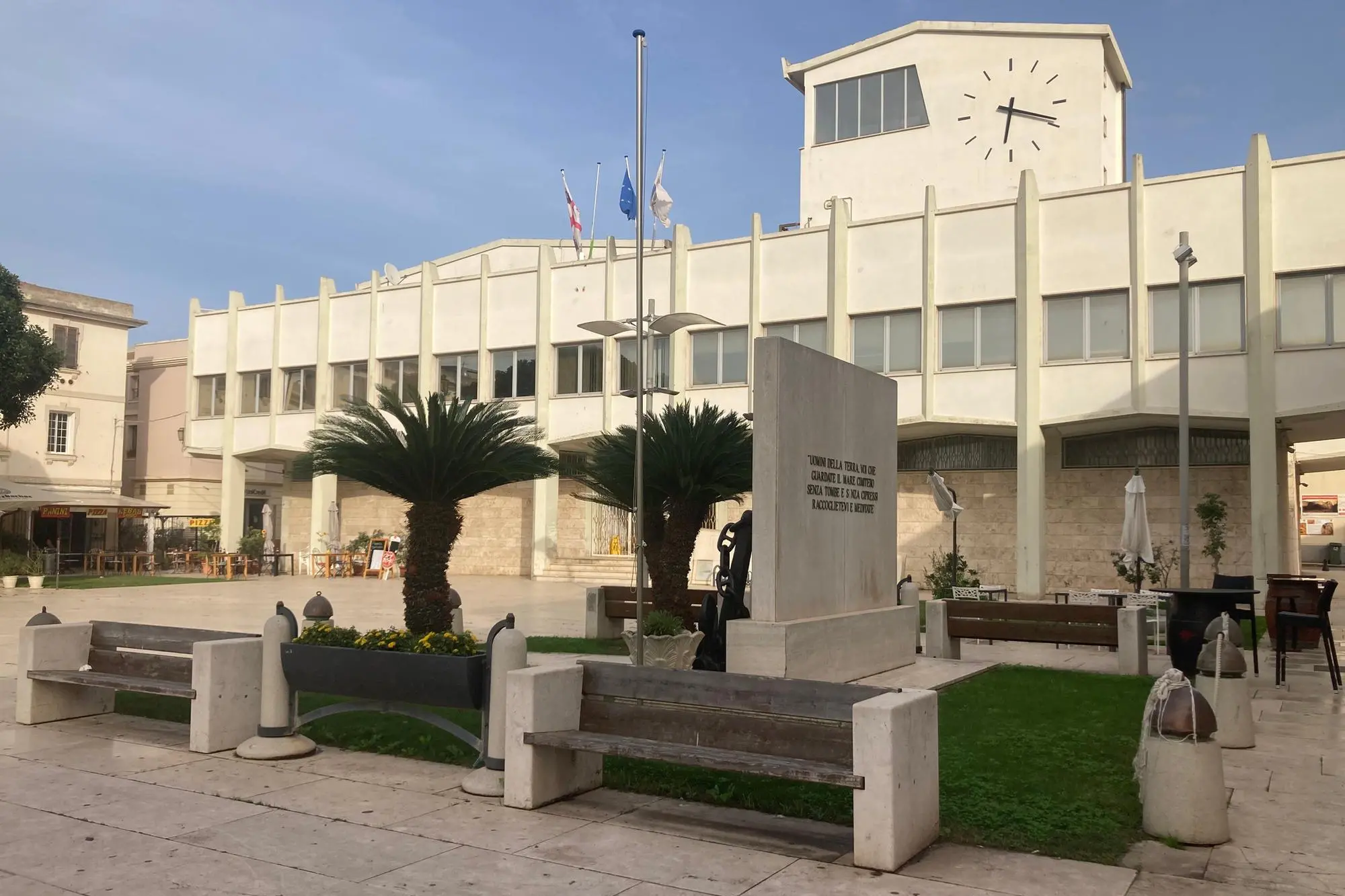Il Comune di Porto Torres (foto Pala)