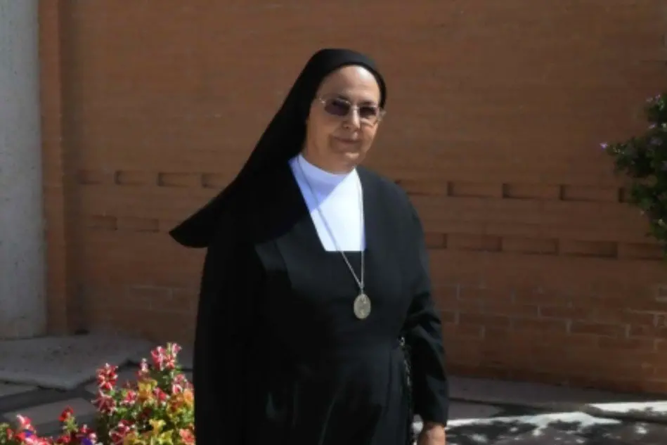 La nuova Madre Generale delle Giuseppine (foto Antonio Pintori)