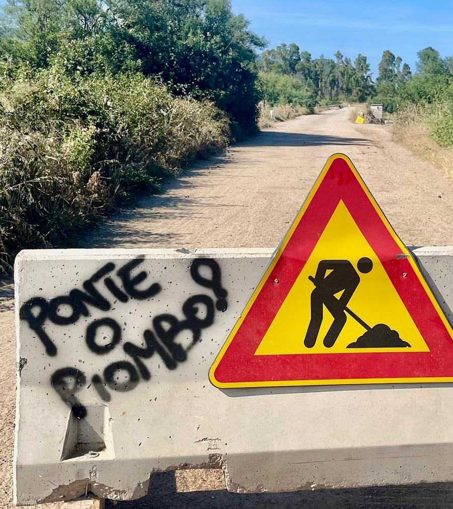 Minacce per il ponte di Feraxi