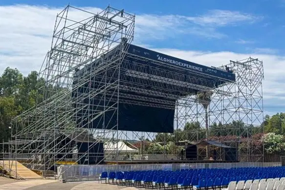 Palco di Alghero a Maria Pia