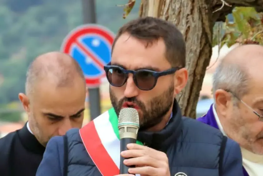 Il sindaco di Berchidda Andrea Nieddu (foto Careddu)