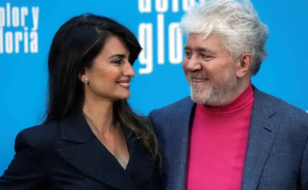 Con Pedro Almodovar