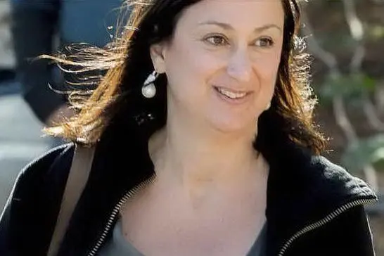 La giornalista Daphne Caruana Galizia (archivio L'Unione Sarda)