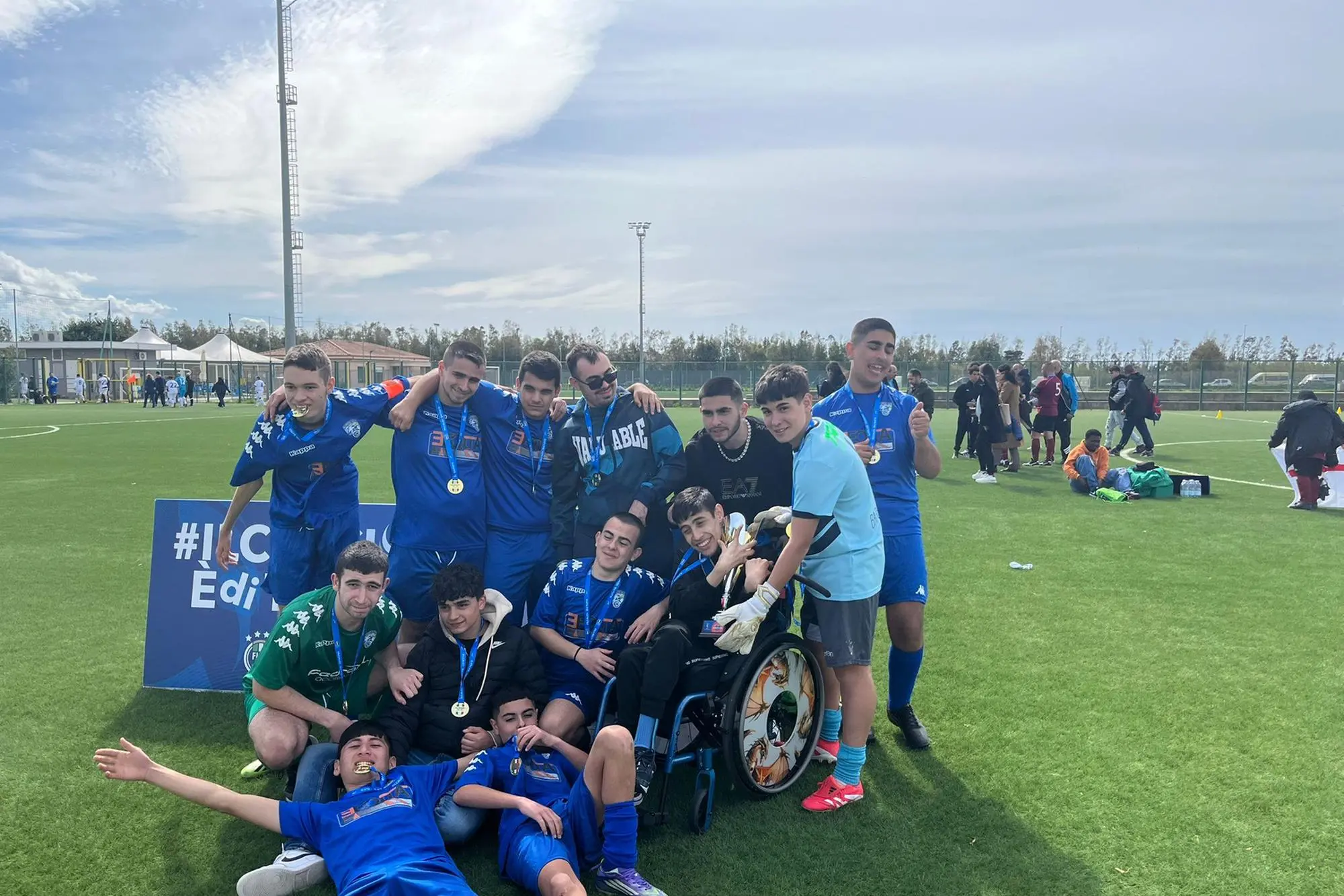 La squadra paralimpica Asd Macomerese