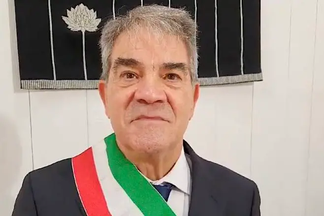 Il sindaco di Mogoro Donato Cau (foto Corrias)