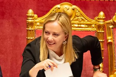 Giorgia Meloni (foto Ansa)