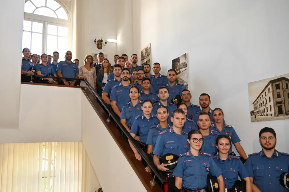I nuovi carabinieri assegnati alla Provincia di Nuoro