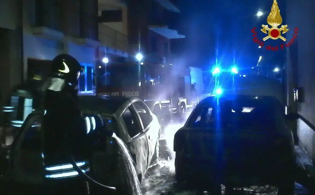 Le auto distrutte