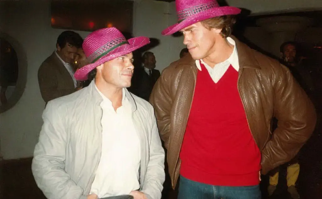 Una grande amicizia legava Columbu e Schwarzenegger